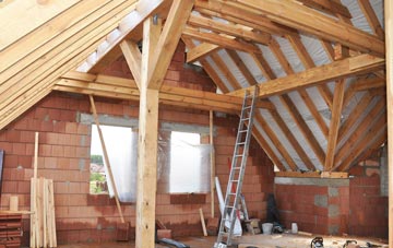 Lower Rose attic trusses